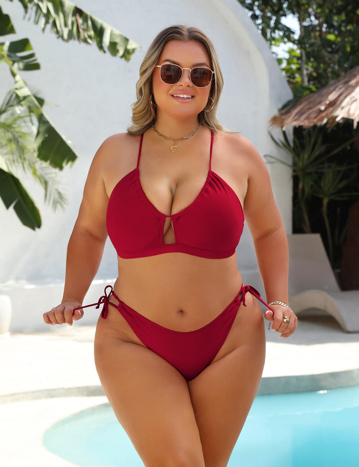 Kristína | Regulovateľný bikiny set s postavu zvýrazňujúcim strihom