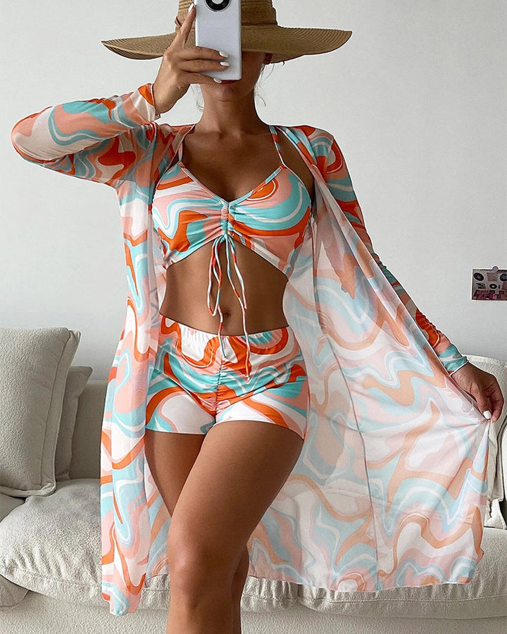 Laluna® | 3-dielny bikini set s potlačou