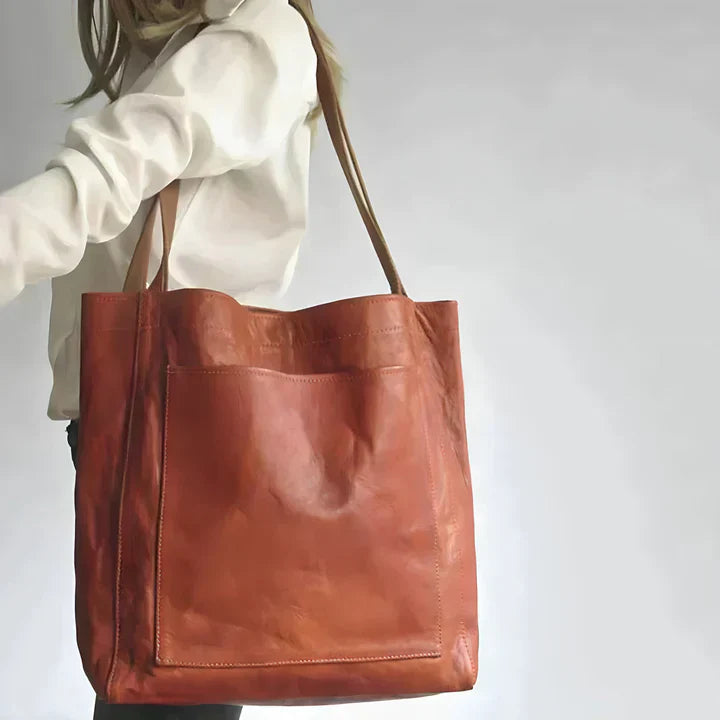Kimberly™ | Klasická kožená kabelka