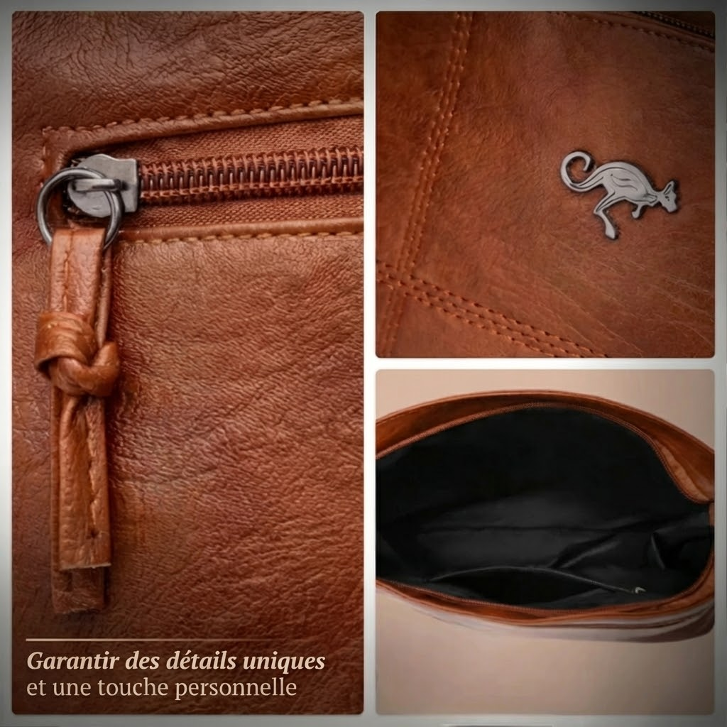Catherine™ | Kožená crossbody kabelka