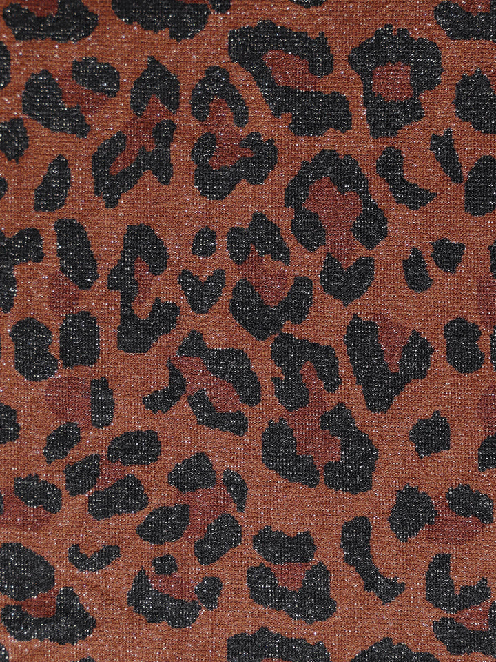 Sukňa s leopardím vzorom