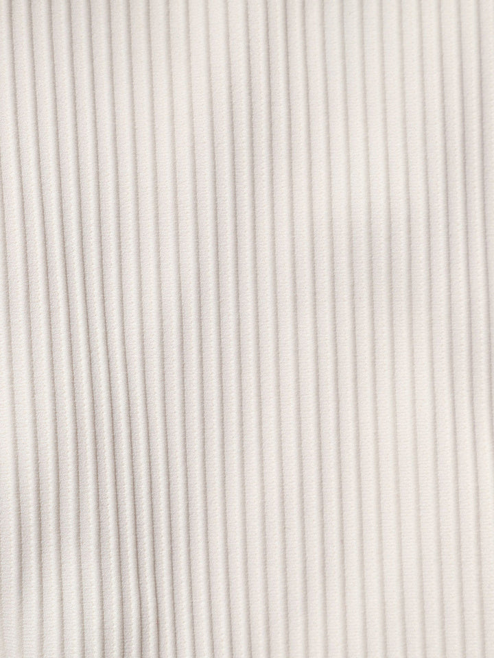 Off White Cross Back Tummy Control One-Piece Swimsuit