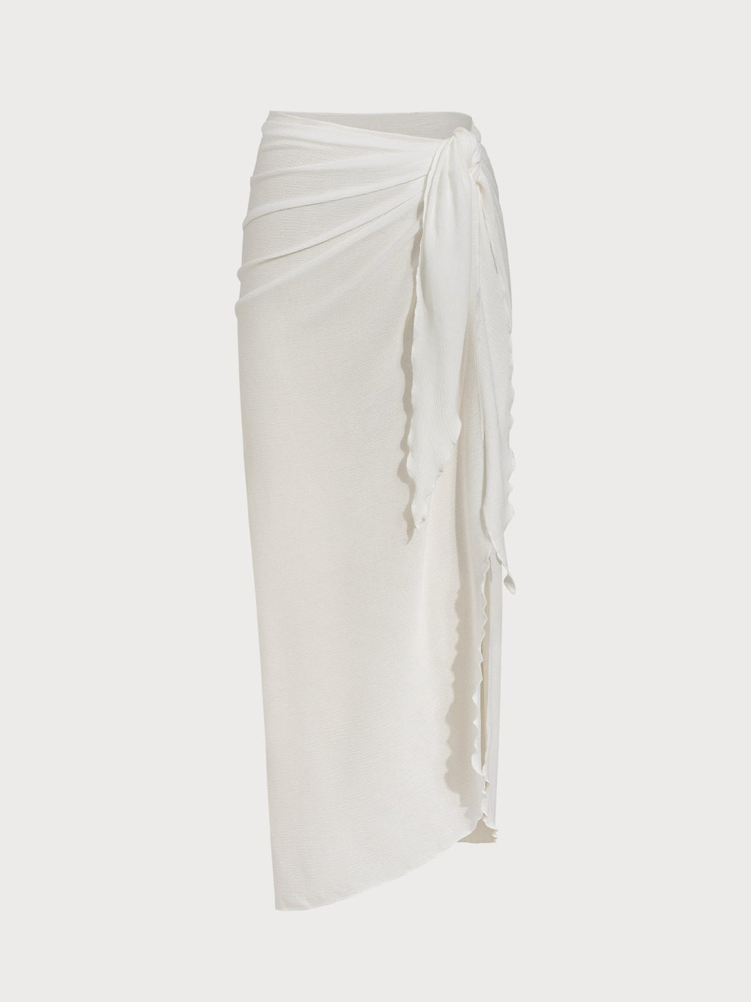 Sukňa Midi s obalom Off White