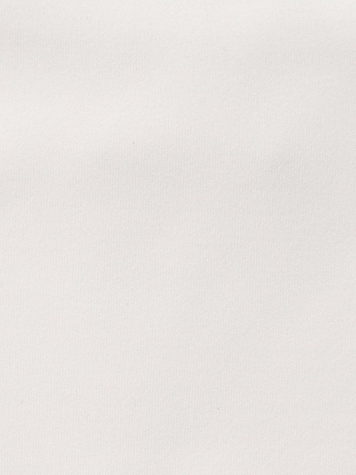 Off White V Neck Tummy Control One-Piece Swimsuit-Available In Long Torso